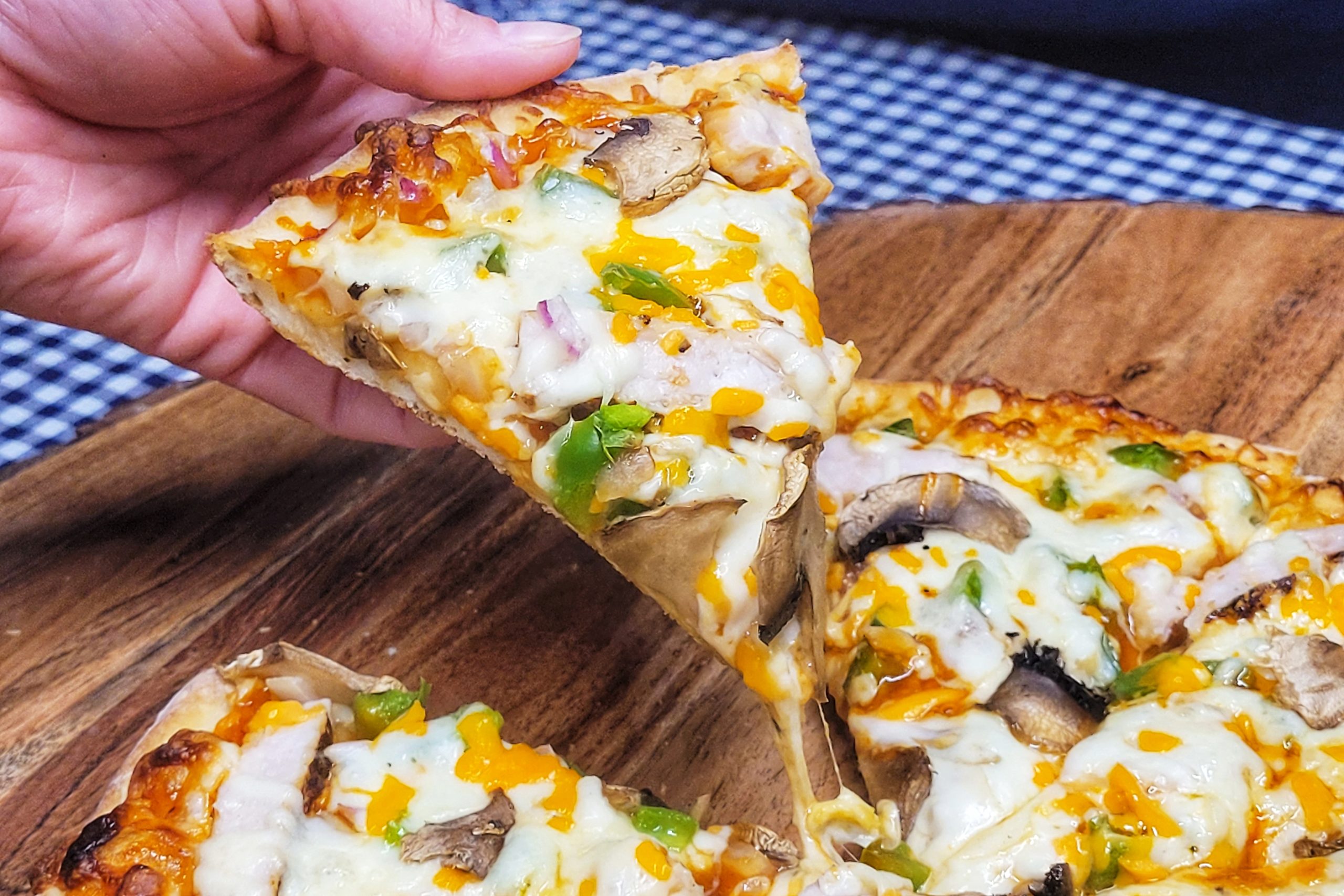 BBQ Chicken pizza